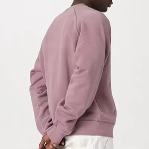 OEM Custom <b>Pullover</b> <b>Jumper</b> Acid Wash Sweatshirt Raglan Sleeve French Terry Crewneck Sweatshirt Embroidery Fashion Fall Trend - Product Image 4