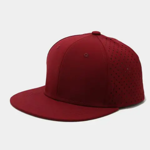 หมวกกอล์ฟผ้าฝ้ายแบบใหม่ 6 แผง ปรับขนาดได้ หมวกเบสบอล สกรีนโลโก้ได้ - Product Image 5