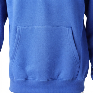 2025 Spring Unisex Solid Color <b>Pullover</b> Hoodie 100% Cotton Jersey Breathable Quick-Dry Fitness Minimalist Streetwear Essential - Product Image 4