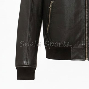 Fashionable best Leather <b>Jacket</b> for <b>Men</b> and Plus Size Solid Pattern Available for Reasonable Price <b>Men's</b> Leather <b>Jacket</b> - Product Image 4