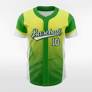 Jersey de Béisbol y Sóftbol de Buena Calidad, Uniforme de Fútbol Transpirable de Alta Calidad para Adultos, Jersey de Béisbol con Servicio OEM - Product Image 1