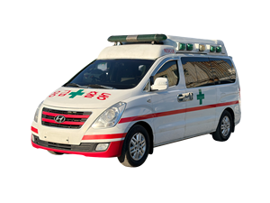 Ambulance Starex H-1 2017 à toit surélevé, diesel, automatique, véhicule de transport médical et de sauvetage, blanc, voiture d'occasion, véhicule coréen - Product Image 1