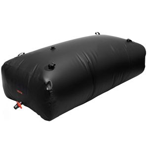 Réservoir de stockage d'eau en PVC de grande capacité 1000L, vessie d'hydratation portable pliable noire de 264 gallons pour le jardin - Product Image 1