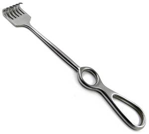 Retractor Óseo Volkmann Premium de METAL MED CORP - Acero Inoxidable, 1-6 Puntas, Reutilizable, para Ortopedia y Articulaciones Pequeñas - Product Image 6