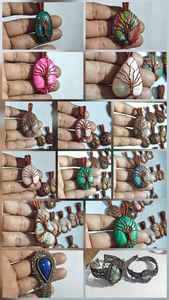 Pendentif Arbre de Vie Classique pour Enfants en Rhodonite Rose Naturelle, Enroulé de Fil de Cuivre, Bijou de Guérison, Mangalmay Corporation - Product Image 3