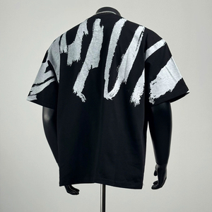 เสื้อยืดโอเวอร์ไซส์สั่งทำพิเศษ คุณภาพสูง ผ้าฝ้าย 100% เย็บสองชั้น เนื้อผ้าหนา พิมพ์ลายดิจิทัล ทรงบ็อกซี่ เสื้อยืดลำลองผู้ชาย - Product Image 6