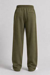 fleece sweat pant comfy premium soft cotton fabric elastic waistband relaxed fit casual lounge jogger streetwear sweat pant - Product Image 2