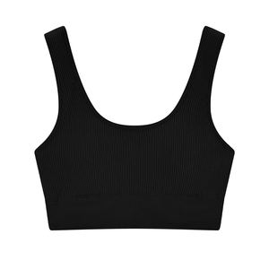 Soutien-gorge de sport fitness pour femme, dos croisé, anti-choc, séchage rapide, maintien élevé, pour yoga et course à impact, style débardeur - Product Image 5