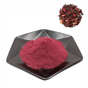 Polvo de Flor de Hibisco Puro OEM 100% Natural (Hibiscus Rosa-Sinensis) Polvo Herbal de Primera Calidad para el Crecimiento del Cabello y Cuidado de la Piel - Product Image 1