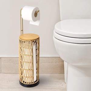 Support de papier toilette opulent pour salle de bain, porte-rouleau royal, support de papier toilette majestueux, accessoire de salle de bain signature - Product Image 1