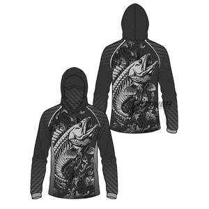 Camiseta con Capucha Impermeable y Transpirable de Alto Rendimiento para Pesca y Entrenamiento, Secado Rápido, Protección UV, Ropa Deportiva - Product Image 5