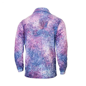 เสื้อโปโลตกปลาพิมพ์ลาย แขนยาว ระบายอากาศได้ดี คุณภาพพรีเมียม UPF50 สำหรับผู้ใหญ่ทุกเพศ ผลิตจากโพลีเอสเตอร์ 100% เสื้อผ้าลำลองสั่งทำได้ - Product Image 2