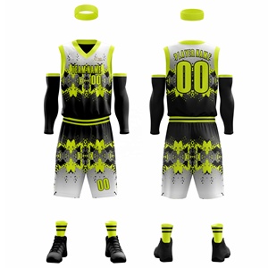 Maillot de basket-ball professionnel 2025, uniforme de sport, logo personnalisé, col en V, respirant, imprimé - Product Image 2