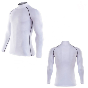 Camiseta Deportiva de Compresión de Alta Elasticidad para Hombre, Ligera, Transpirable, de Secado Rápido, que Absorbe la Humedad, para Entrenamientos y Deportes al Aire Libre - Product Image 3