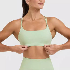 Sujetador Deportivo sin Espalda para Mujer, Talla Grande, Ligero, Transpirable, para Yoga, Gimnasio, Ejercicio, Ropa Deportiva, con Logotipo Personalizado - Product Image 4