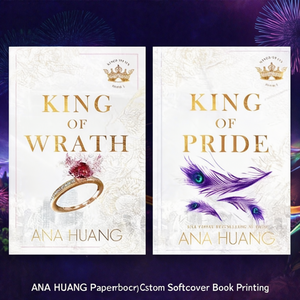 ราชาแห่งความภาคภูมิใจ + ราชาแห่งความโกรธ (ชุดรวม) โดยผู้เขียนอานา หวง พิมพ์หนังสือปกอ่อนแบบกำหนดเอง - Product Image 3