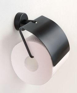 Porte-papier toilette en métal de style industriel, conçu pour la décoration des salles de bain urbaines et les besoins de rangement fonctionnels - Product Image 3