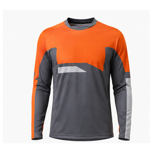 Maillot de motocross personnalisé, uni, respirant, pour le sport, la course, la moto, avec votre propre logo, de la meilleure qualité - Product Image 4