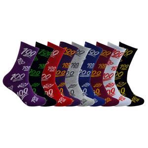 Perfect Performance 100 Score Athletic Sports Cushioned Unisex Daily Crew <b>Socks</b> Breathable Comfortable Durable <b>Moisture</b> Wicking - Product Image 1