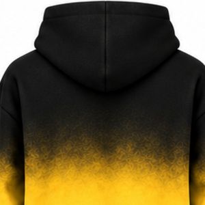 Sigma Gamma Rho Tie Dyed Womens Oversized Hoodie Gold <b>Black</b> Color Custom Sorority Greek Letter Fleece Pullover <b>Sweatshirt</b> Casual - Product Image 5