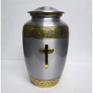 Matte Black Marble Finish Metal Cremation <b>Urn</b> for Adult Ashes Elegant Memorial <b>Jar</b> with Lid Modern Funeral Keepsake <b>Urn</b> - Product Image 3