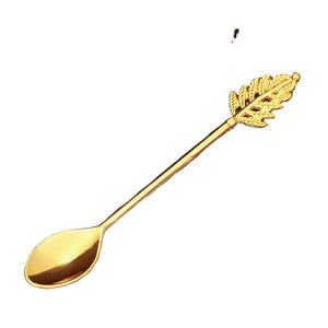 Cuillère de service traditionnelle à manche gravé, vaisselle en métal artisanale pour la décoration de la maison, pour l'hôtel, le restaurant, la décoration de la maison - Product Image 4