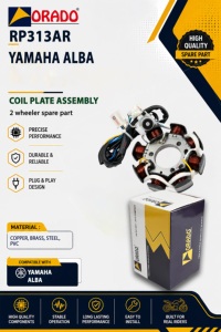 Conjunto de Placa de Bobina de Estator Yamaha Albao, Calidad de Exportación para Repuestos de Motocicletas en India, Oroado - Product Image 6