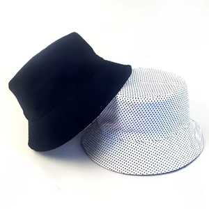 Chapeau Bob Unisexe en Coton Couleur Unie Rouge Noir Décontracté Printemps Été Adulte 56-58CM - Product Image 4