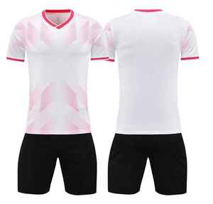 Maillot de football rétro en gros, kit complet d'uniforme de football OEM France, tenue de sport respirante - Product Image 4