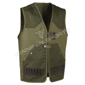 Custom logo Hunting Vest Waistcoat Hunting Hiking 100% Cotton Canvas Fabric <b>Cargo</b> Vest Camping <b>Work</b> Wear Pocket Fishing Vest - Product Image 1