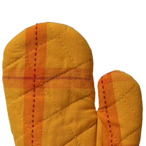 Mitaines de qualité supérieure au design à carreaux professionnel, personnalisables en couleur et en design, 100 % coton, les mieux notées en Inde - Product Image 4