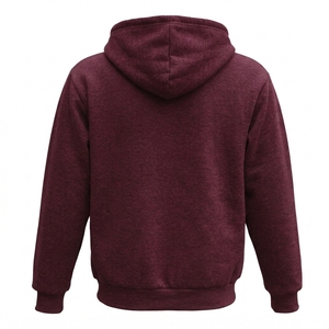 Sweat-shirt à capuche personnalisé avec fermeture éclair, fabricant de vêtements OEM ODM - Product Image 3