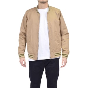 Chaqueta Bomber Varsity de Satén 100% Poliéster para Hombre, Corte Ajustado, Cuello Alto, Diseño con Cremallera, para Primavera - Product Image 5