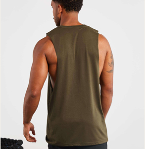 Débardeur sans manches pour homme, respirant, séchage rapide, t-shirt de musculation sans manches, t-shirt de fitness - Product Image 5