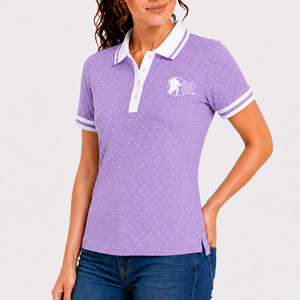 Polos de Alta Calidad en Poliéster y Algodón con Logotipo Personalizado, Ropa Deportiva Casual, Tops de Moda, Polos para Mujer OEM - Product Image 1