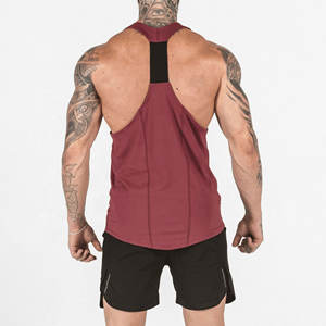 Camisetas sin Mangas para Hombre, de Algodón, Color Sólido, Transpirables, Ajustadas, Casuales, para Gimnasio, Correr, Cómodas, Camiseta Interior Masculina - Product Image 6
