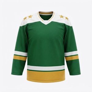 Maillot de hockey sur glace unisexe personnalisé HIEND INDUSTRIES 2026, respirant, 100 % polyester, impression numérique FDM, blocs de couleur, sports d'équipe - Product Image 3