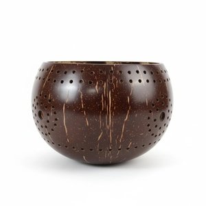 Tea light candle <b>holders</b> supplier sale natural coconut <b>tealight</b> <b>holder</b> natural decor ornament - Product Image 1