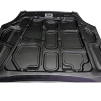 CAPOT EN FIBRE DE CARBONE DE STYLE OE POUR EK CIVIC