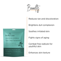 Perawatan Spa Pencerah Kulit Alami Herbal Kit Wajah Ashwagandha Tan Clear Kualitas Terbaik Tersedia dengan Harga Jual Ekspor