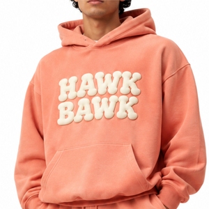 Ensemble de survêtement pour homme, coupe confortable, sweat-shirt à capuche et pantalon long, imprimé en relief, coupe classique confortable pour homme - Product Image 4