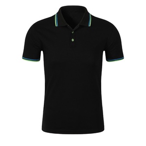 Ville Sports Customized Logo High Quality 100% Cotton Solid Knitted ODM Sport Moisture Wicking Quick Dry Breathable Shirts Men - Product Image 1
