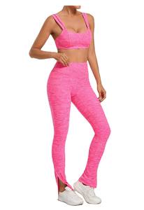 <b>Plus</b> <b>Size</b> Fitness Crop Top High Waist <b>Yoga</b> <b>Pants</b> Set Fitness Sports Workout Active Wear Set Stretchy Gym Clothing - Product Image 2