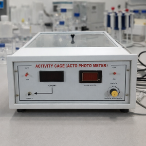 เครื่องวัดกิจกรรมดิจิทัลสำหรับสัตว์ฟันแทะและปลาซีบร้าฟิช – ระบบวิเคราะห์พฤติกรรมด้วยโฟโตเซลล์ 6 ตัว พร้อมระบบกระตุ้นด้วยแรงกระแทก 100V - Product Image 3