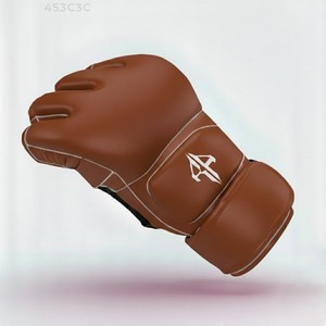 Gants de boxe pour hommes de qualité supérieure, en cuir PU, fermeture personnalisée, avec lacets, par RIVIAN ATLANTIC - Product Image 3