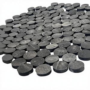 Chaquetas de mezclilla personalizables y ecológicas con botones de cuerno de búfalo y botones negros, decoración de cuentas con patrón cuadrado en blanco, venta al por mayor OEM - Product Image 2