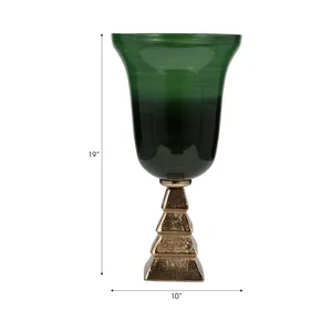 Elegante Centro de Mesa de Hierro con Diseño Costero, Florero Ecológico para Mesa, Decoración de Lujo para el Hogar, Exhibición Artesanal Premium - Product Image 4