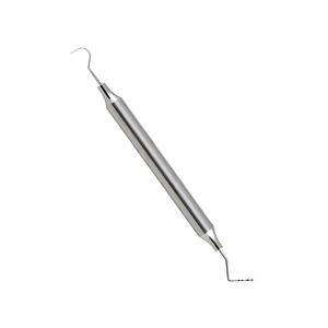 Nuevo Explorador Dental Manual Ergonómico de Doble Punta, Diseño Simple, Hecho de Acero Inoxidable, Certificado CE - Product Image 4