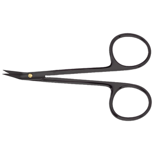 Ciseaux Gunter dentelés CeraCoat (11,5 cm) à pointe fine, revêtement céramique, pour rhinoplastie et dissection du cartilage nasal - Product Image 1