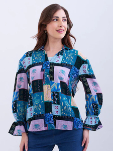 เสื้อเชิ้ตผู้ชายไซส์ใหญ่แฟชั่นลายพิมพ์ แขนสั้น ปกเสื้อ ปกติ ติดกระดุมแถวเดียว รุ่นใหม่ประจำฤดูร้อนปี 2024 - Product Image 4